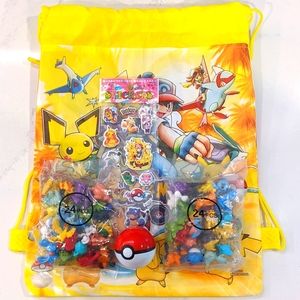 Pokemon gift pack - Pokeball, 48 figures, stickers and a bag